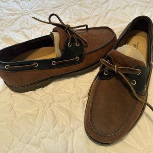 Men’s Genuine Leather Rockport Shoes - New w/o box - Size 12 Wide - Chocolate
